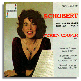 Schubert - Last Six Years vol. 1